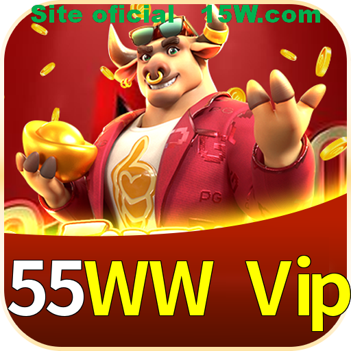 Imagem promocional da 55WW Vip mostrando a plataforma e suas vantagens